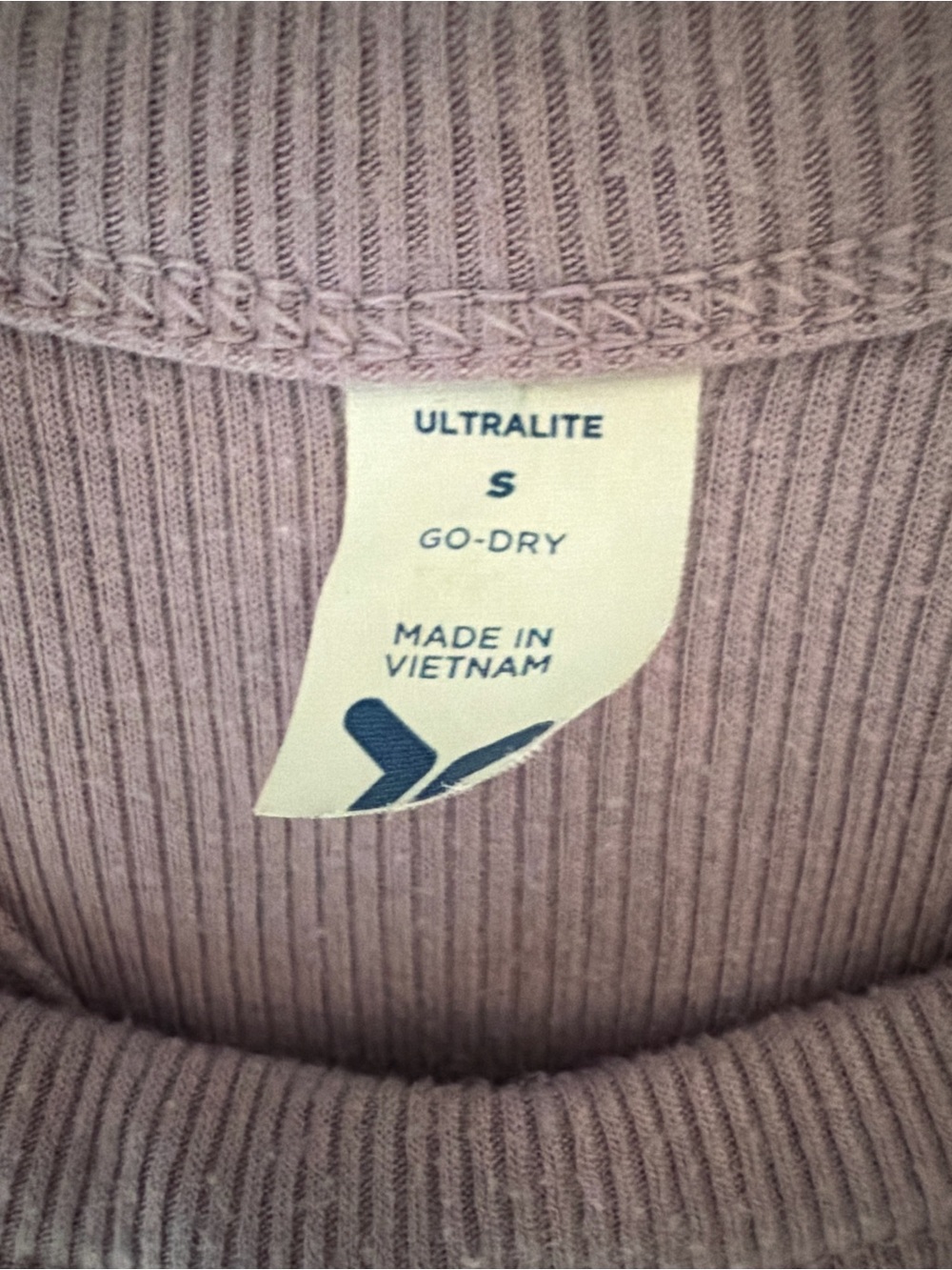 Classic Ribbed Racerback Tank Top - Lavender - Picture 3 of 3